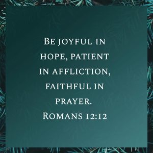 Romans 12.12