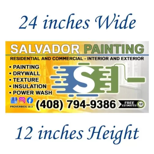 2 Custom Magnetic Car Signs - Image 2