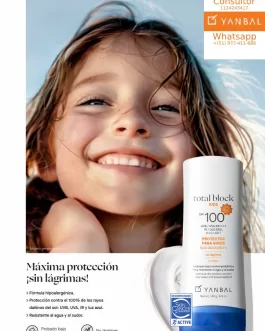 Total Block Protector Solar Kids SPF 100