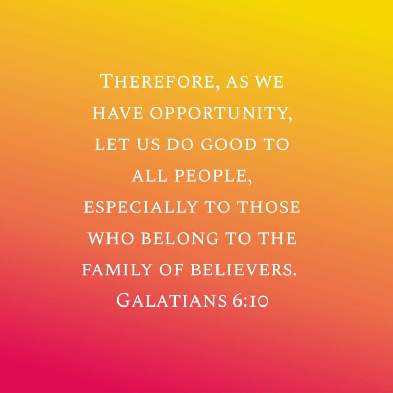 Read more about the article Galatians 6.10