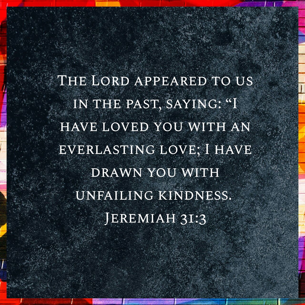 You are currently viewing Jeremiah 31.3