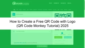How to Create a Free QR Code with Logo (QR Code Monkey Tutorial) 2025