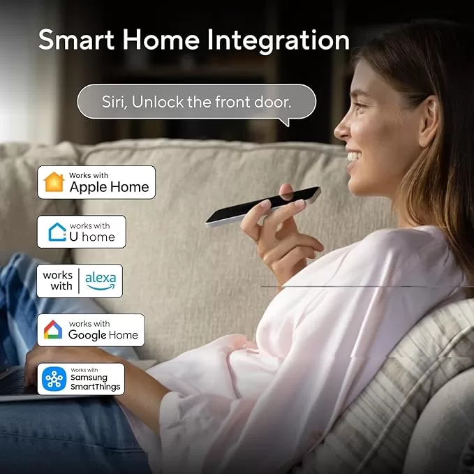 ULTRALOQ Bolt Fingerprint Smart Lock, Works with Apple HomeKit, Built-in WiFi 2025 - Image 8