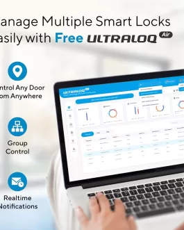 ULTRALOQ Bolt Fingerprint Smart Lock, Works with Apple HomeKit, Built-in WiFi 2025 (Copy)