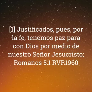 Romanos 5:1 RVR1960