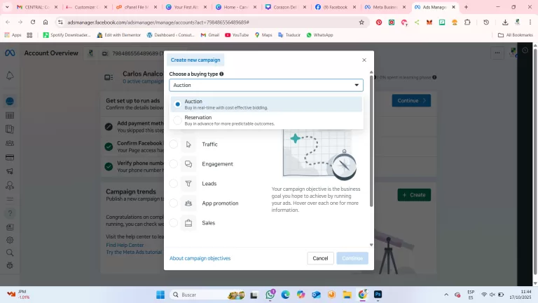 Read more about the article Mastering Meta Ads: Understanding the “Create New Campaign” Screen
