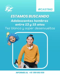 #CASTING Adolescentes Hombres