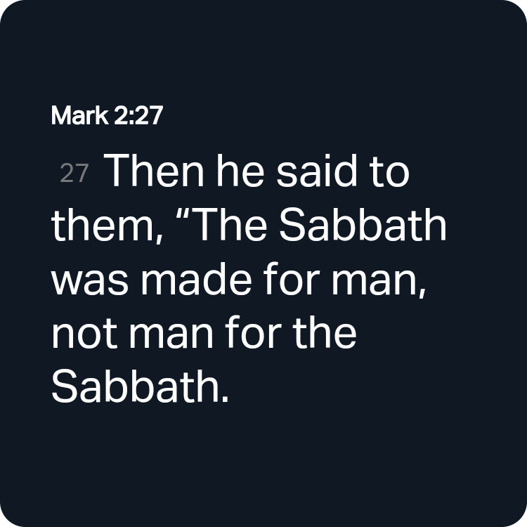 Read more about the article Mark 2:27
