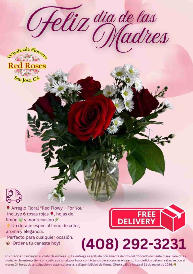 Read more about the article Arreglo Floral “Red Flowy – For You”