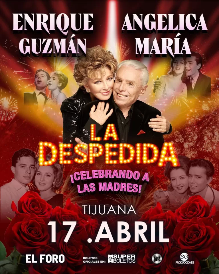 Read more about the article Una Noche de Leyenda en Tijuana: Enrique Guzmán y Angélica María se Despiden