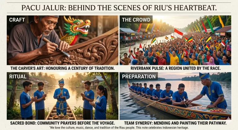 Read more about the article The Epic Spirit of Pacu Jalur: A Celebration of Riau’s Heritage