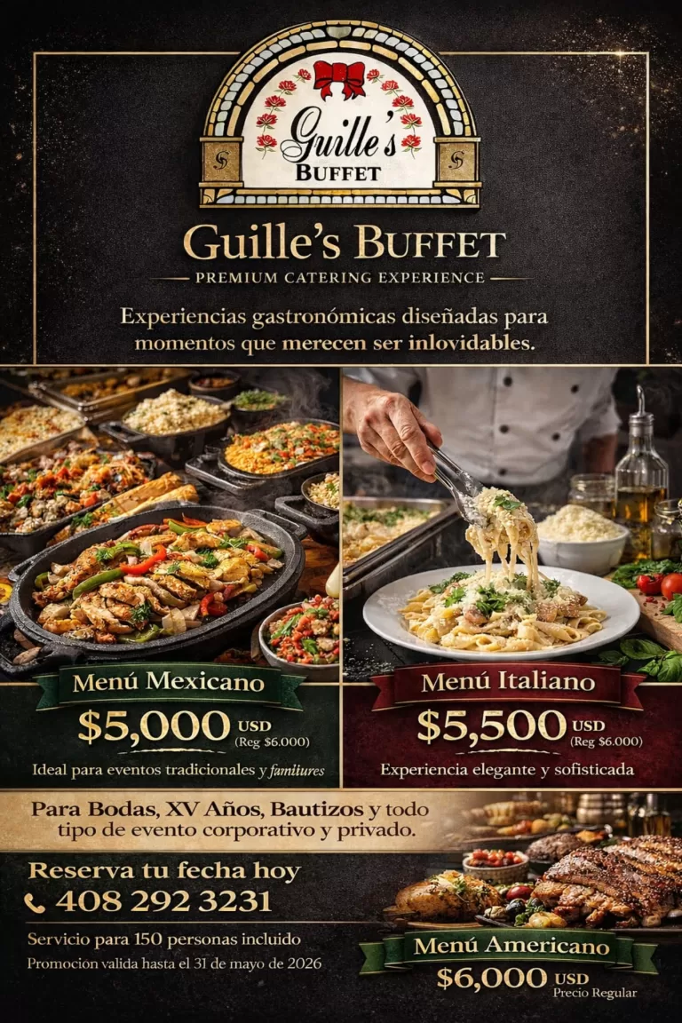 Read more about the article Guille’s Buffet Promocion de Mayo 2026