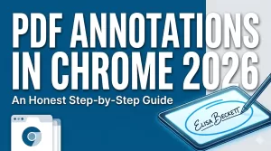 How to Sign & Annotate PDFs in Google Chrome (2026 Guide)