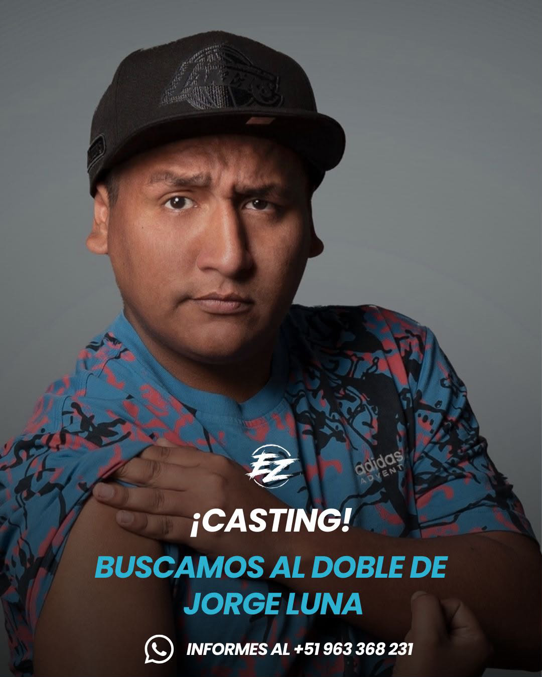 Buscamos al Doble de Jorge Luna para Comercial Publicitario en Perú