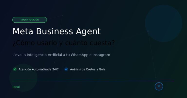 Read more about the article Meta Business Agent: Guía Completa de Uso, Costos y Preguntas Frecuentes