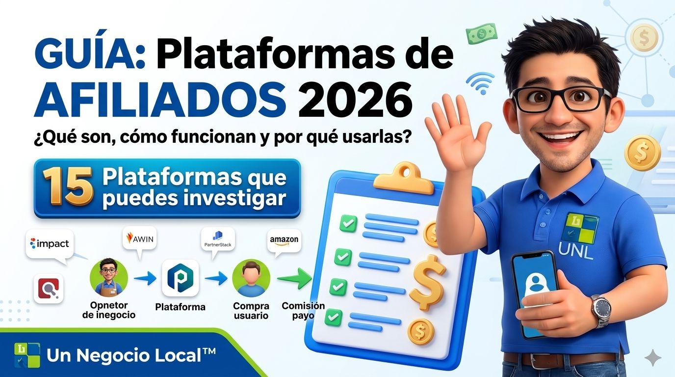 Las mejores plataformas de Affiliate Marketing para emprendedores en 2026