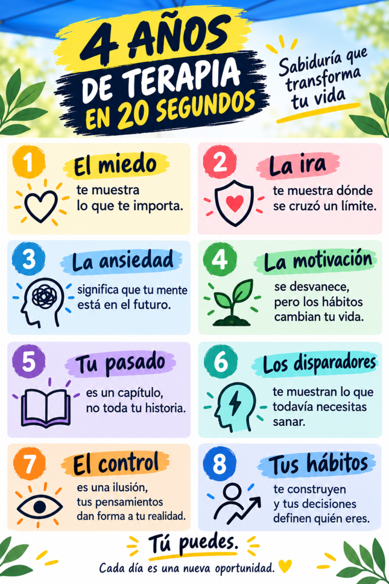 Read more about the article 4 AÑOS DE TERAPIA EN 20 SEGUNDOS